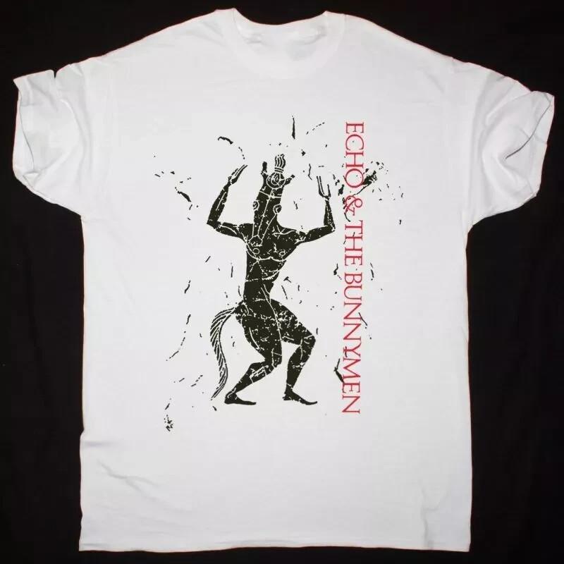 Винтажная футболка Echo And The Bunnymen Классическая унисекс S-5XL TU051 Унисекс футболка