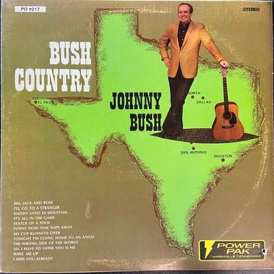 Виниловая пластинка JOHNNY BUSH - Bush Country PO217 Power Pak US Folk Б/у