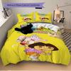 Dora Boots Adventure Print 3Pcs Bedding Setduvet Cover With 2 Bedropillowcase Home Birthday Gift