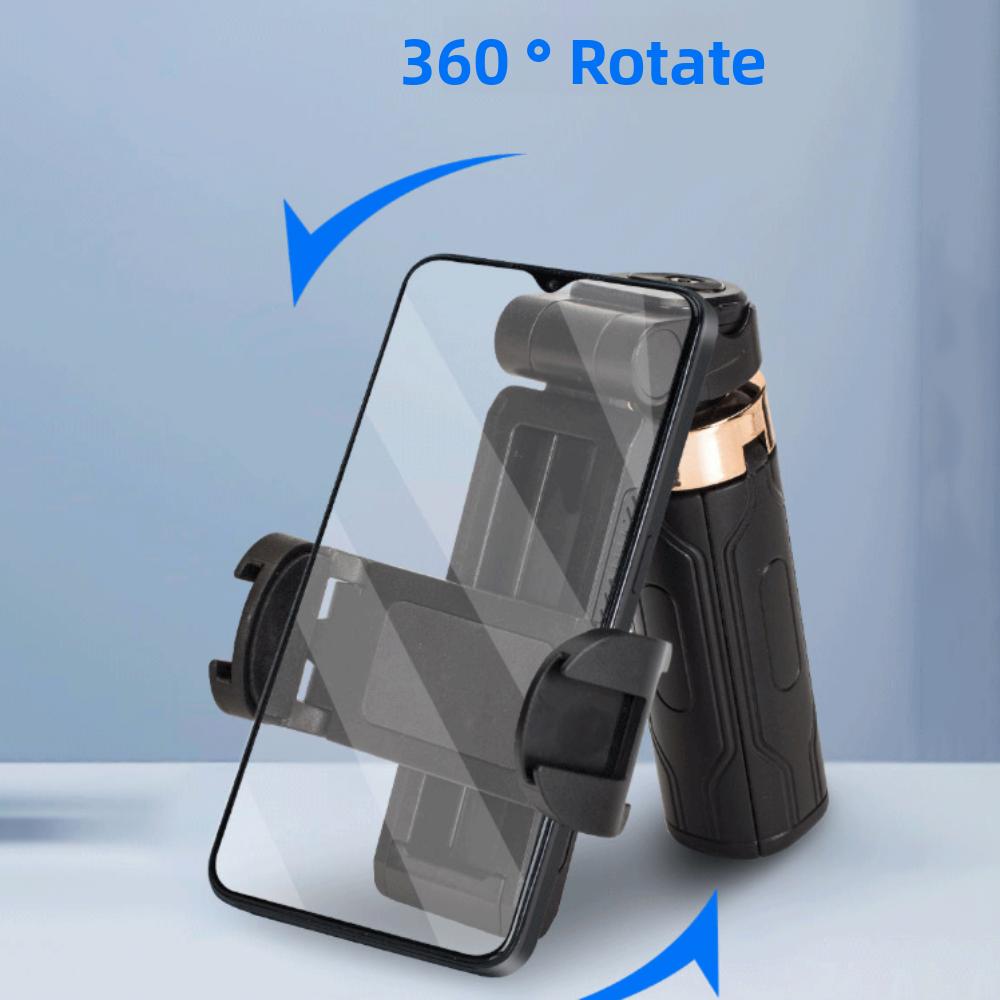 360° Rotation Bluetooth Selfie Stick 3 in 1 Selfie Stick Tripod Live Broadcast