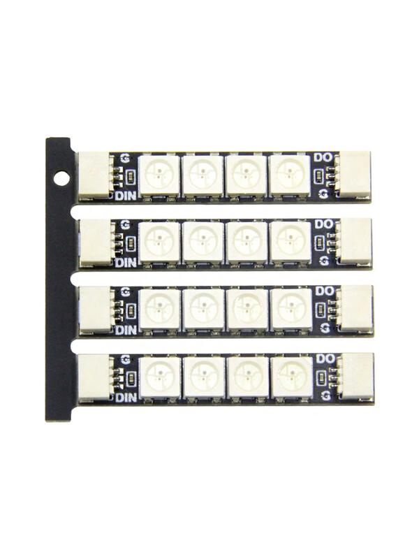 Светодиодные полосы SpeedyBee FPV Drone 2812 RGB с программируемой подсветкой для лучей (4-Pack)