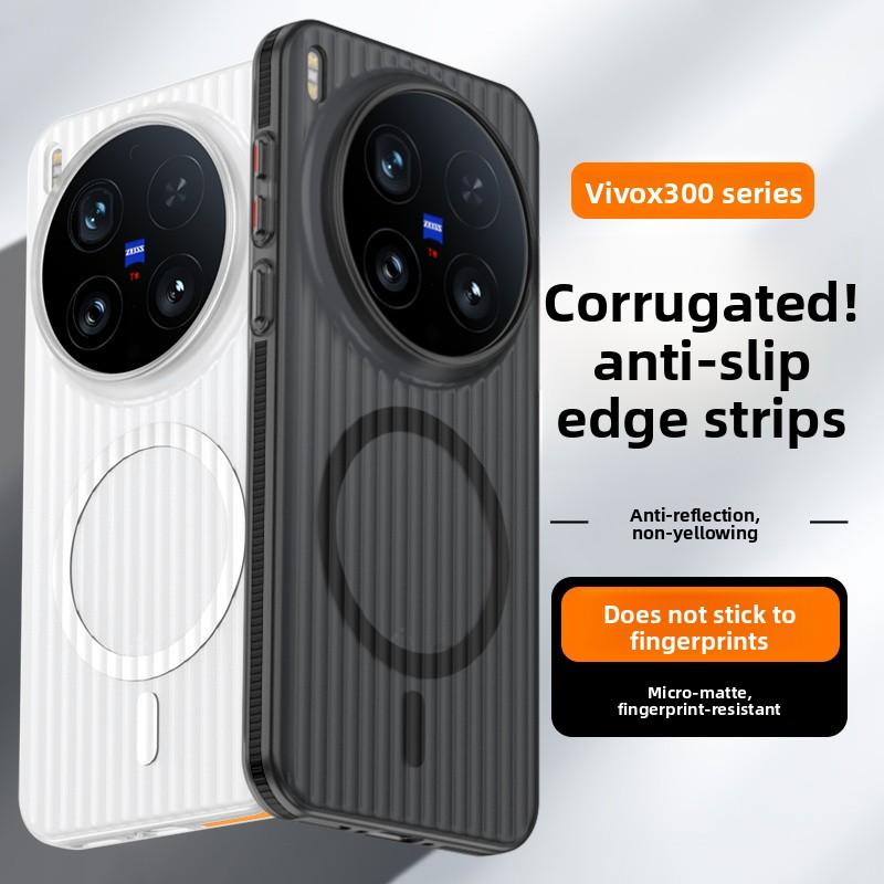 Для VIVO X300 Ultra Чехол Жесткий ПК Прозрачный Магнитный MagSafe Противоскользящая Защитная Задняя Крышка Для VIVO X300S X300Pro Корпус Телефона