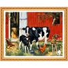 5D DIY Алмазная картина Корова, петух, лошадь и кошка Алмазная картина Вышивка крестом Стразы Украшения