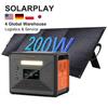 Solarplay DE Warehouse Lifepo4 2304Wh Portable Power Station 3500 Cycles Solar Generator with Solar Panel for German Home Use