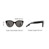 Chanel Logo Butterfly Sunglasses Unisex sunglasses Black CH5414A-C534/3