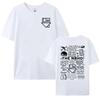 Футболка унисекс The Neighborhood NBHD Band Printing T-shirt Высококачественные женские футболки Ropa Mujer Повседневная футболка с коротким рукавом для женщин
