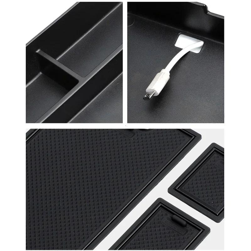 Car Central Armrest Storage Box for Chery Jetour T2 Traveler 2024 2024 Center Console Plastic Stowing Tidying Car Accessories