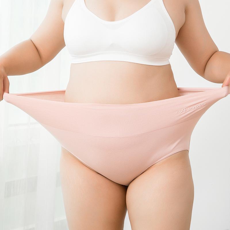 Плюс размер M-5XL Трусики с высокой талией Женское дышащее хлопковое нижнее белье Трусы с принтом Женское нижнее белье