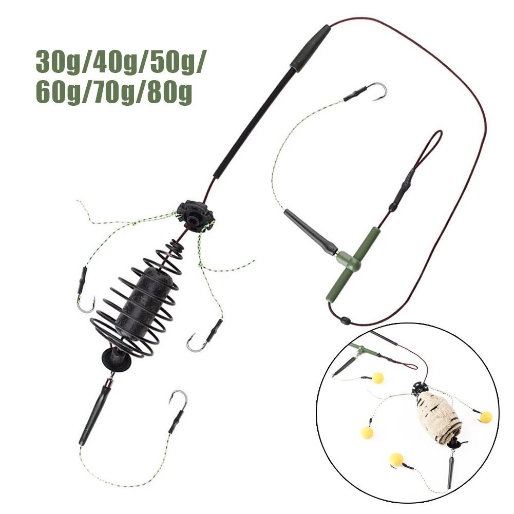 Cage Line Group Carp Feeder Hook Sinking Feeder Sinker Fishing Bait Brand New