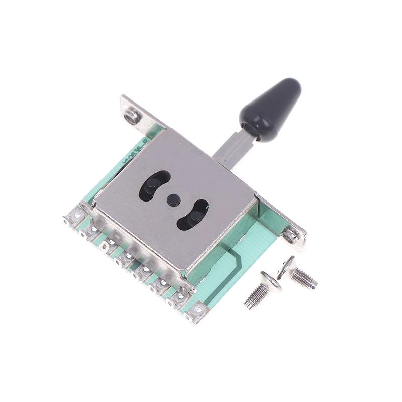 1 шт. 3-позиционный 5-позиционный 8-клавишный переключатель звукоснимателей для электрогитары с черным наконечником для St Sq электрогитары Stamper