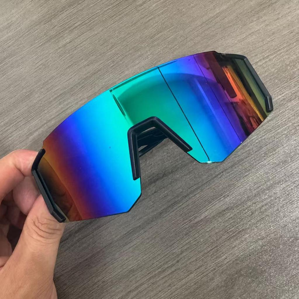 YEZIXIN Велосипедные очки UV400 Спортивные очки для велосипеда Уличные Ветрозащитные Очки для велосипеда с большой оправой для мужчин и женщин