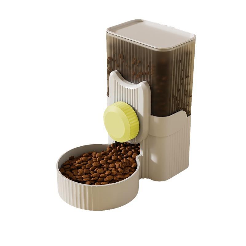 2026 New Hanging Gravity Flow Pet Water Dispenser 1000ML Automatic Drinking Bottle for Cats Rabbits Hamsters Cage Accessories KTY