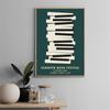 Джаз-клуб клавиши фортепиано класс учителя музыки настенная живопись на холсте плакаты на скандинавскую тему и принты настенные панно для декора гостиной