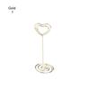 Supplies Paper Clamp Desktop Decoration Place Card Photos Clips Clamps Stand Table Numbers Holder