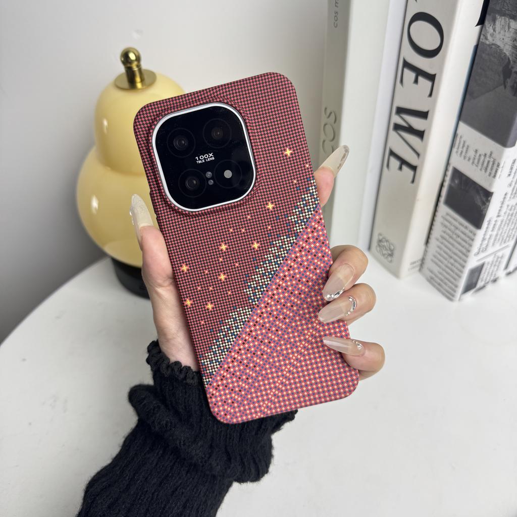 Чехол для Vivo IQOO 15 Стильный Креативный Текстурированный Дизайн Звездного Неба Встроенная Магнитная Ударопрочная Крышка Для Vivo IQOO 1 5 Funda