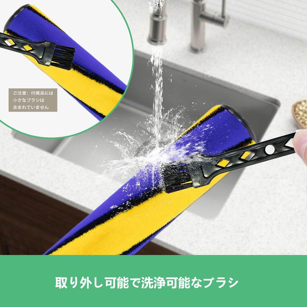 Ashigodou Насадка Dyson V12 Detect Slim с зеленым лазером, мягкий роликовый очиститель, совместимая с SV30 FF FF FF FF ENT N, подходит для совместимых с Dyson