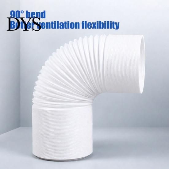 Heat Resistant Air Conditioner Hose Portable Exhaust Hose, 5.9 Inch Diameter Universal Replacement Duct High Temperature for Mobile AC Unit,