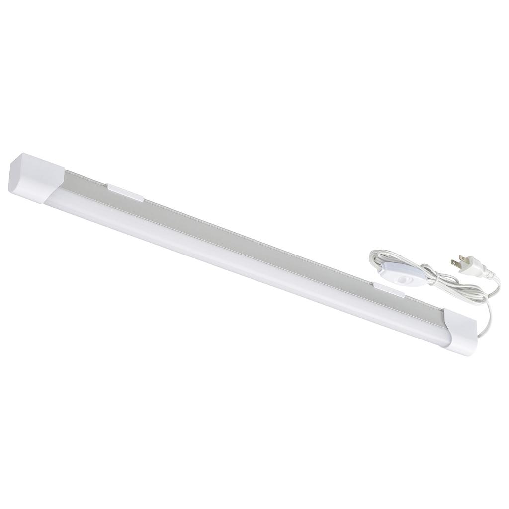 Ohm Electric LED Eco Slim Tube Light Outlet Type 10W Daylight Color 63cm OHM LT-NLET10D-HC 06-4040