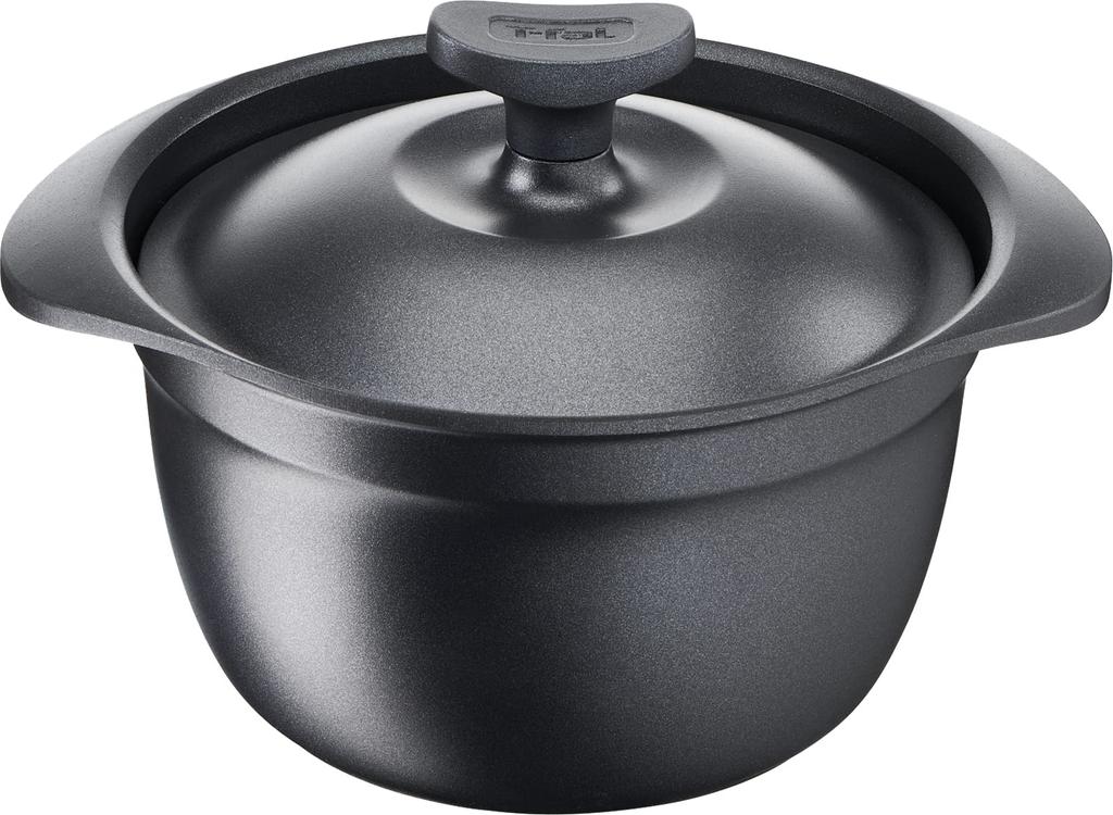 Tefal Rice Несмотря на то, что он литой, он легкий и простой в использовании. Совместим с бытовыми приборами и газом. Не содержит вредных веществ, таких как Aroma Pro Rice Black.