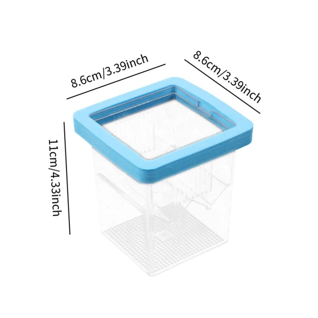 Isolation box, mother fish, small fish, suspended floating breeding, peacock fish fry, small fish tank, incubator, hatching box