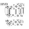 Game Watching Snacks Tray 12Pcs Paper Snack Box for French Fries Fried Chicken Popcorn Snacks, Football Print Theme Foldable Food