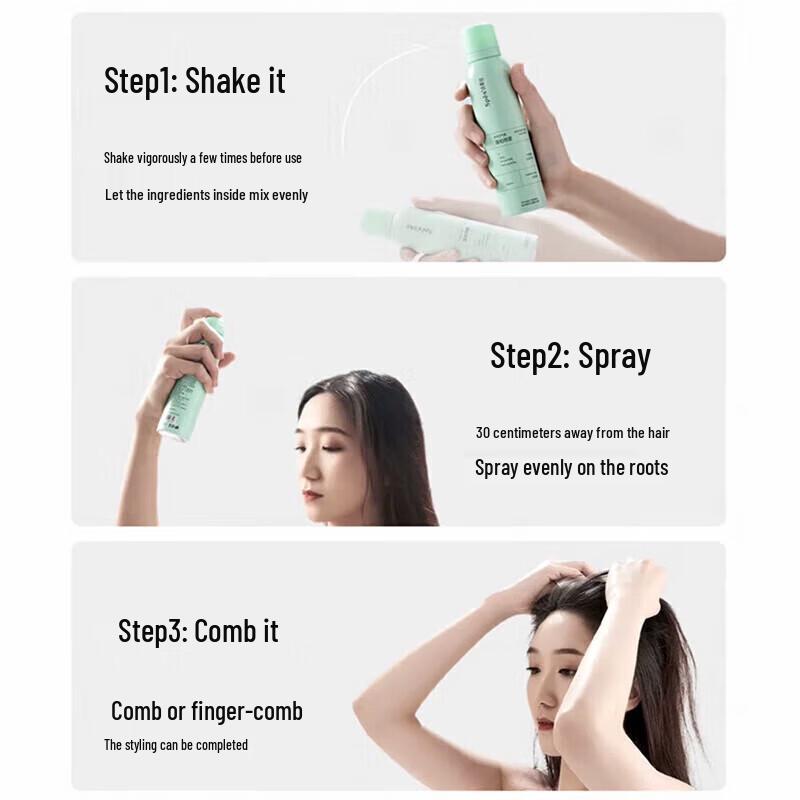 Spes No-Rinse Air-Volumizing Hair Spray Sweet Grapefruit