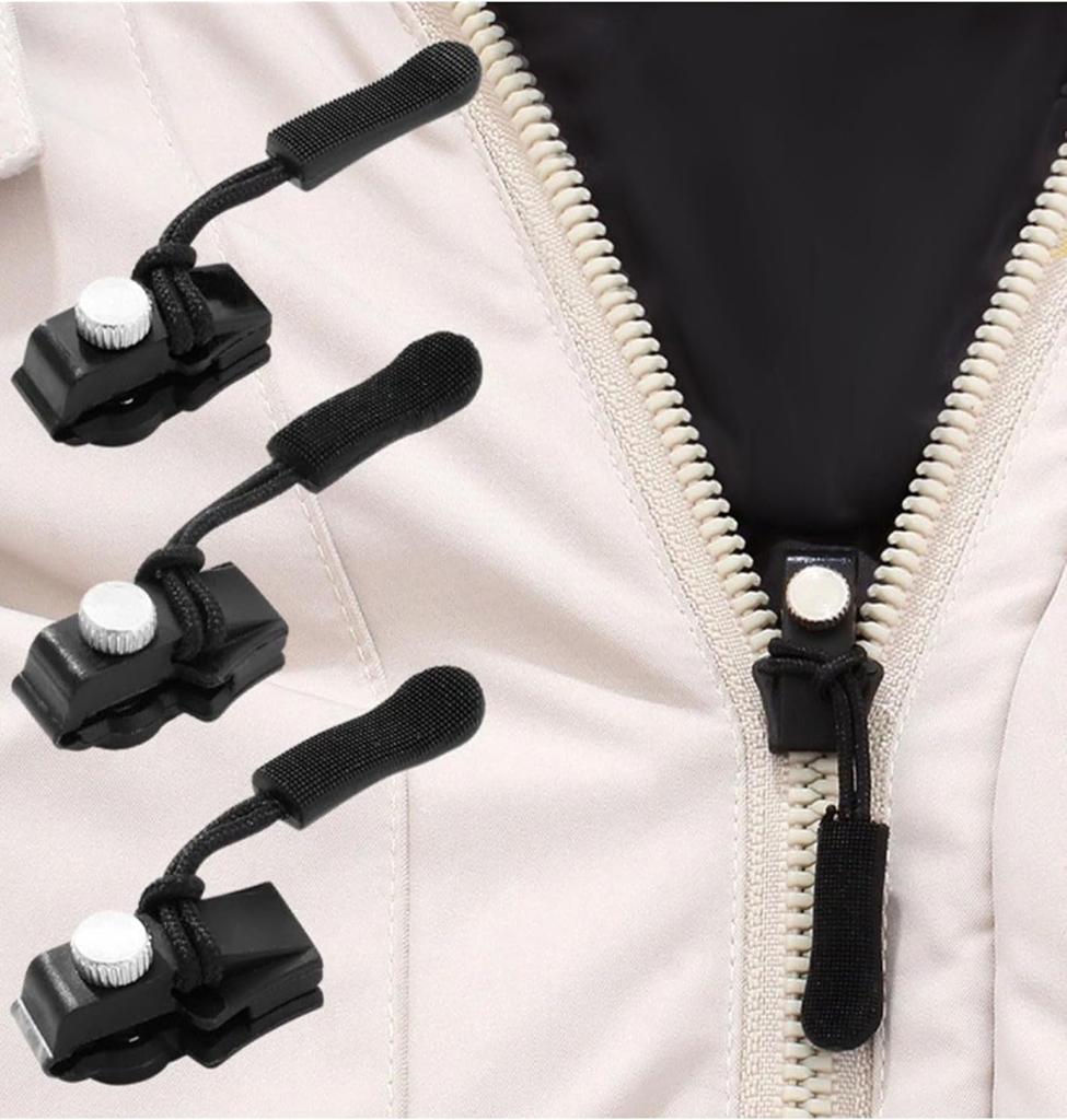 Large Replaceable Zipper Head for Clothing Bags, Travel Bags, Wallets, Tents, Golf Bags and Other Zipper Repair