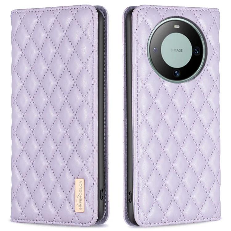 BF Style-16 для телефона Huawei Mate 60, кожаный чехол, держатель для карт, горизонтальная подставка