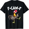 Забавная футболка с курицей F-Caw-F FCAWF