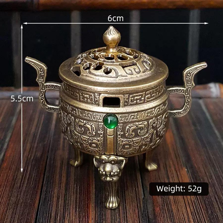 New Chinese Style Yuanbao Teapot & Auspicious Incense Set