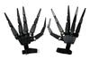 Articulated Finger Hands Pair Halloween Finger Ornaments Toy Plastic Black