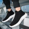 Spring Casual Men's Sneakers Thick Soled Lightweight Lazy Socks Tenis Masculino Shoes Breathable Couple Plus Size Casual Shoes