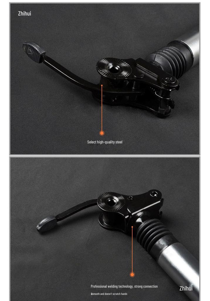 Aluminum Alloy Shock-Absorbing Seatpost for Electric Ride-Hailing Bikes, Fits 31.8/33.9mm