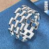 925 Sterling Silver Hollow Ring Fashion Wedding Jewelry