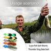 Поверхностные лягушачьи приманки для ловли окуня, форели, лосося, свимбейты, рыболовные приманки с тройным крючком, Ray Frog, крэнки, 10 см, 8,4 г