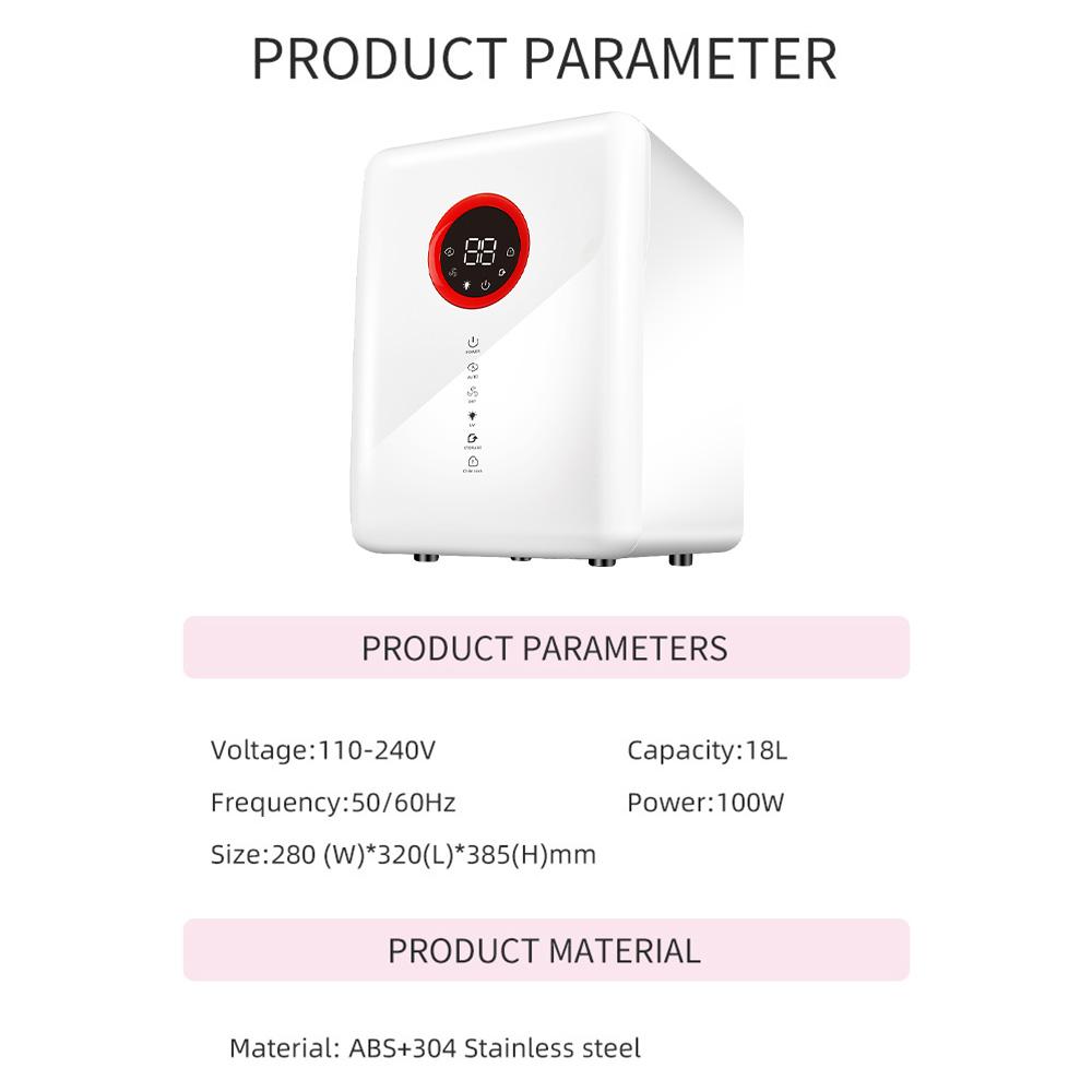 2-в-1 стерилизатор и сушилка для детских бутылочек УФ-стерилизатор для бутылочек 100 Вт Шкаф для дезинфекции с ЖК-дисплеем