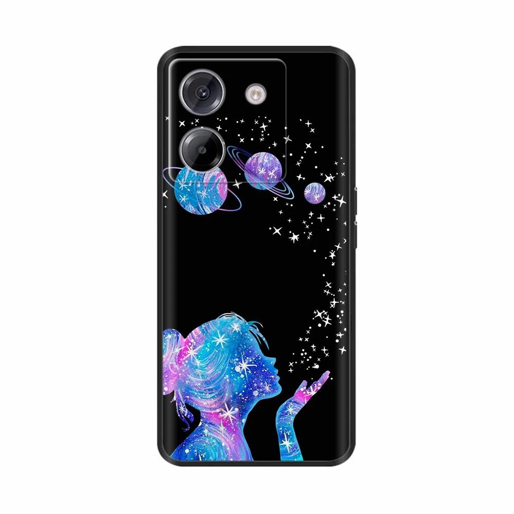 Для Xiaomi Poco M7 Pro 5G Чехол Защитный Корпус Funda Для Poco M7 Pro Чехол M7Pro 5G Мультяшный Расписной Мягкий Силиконовый Задние Крышки