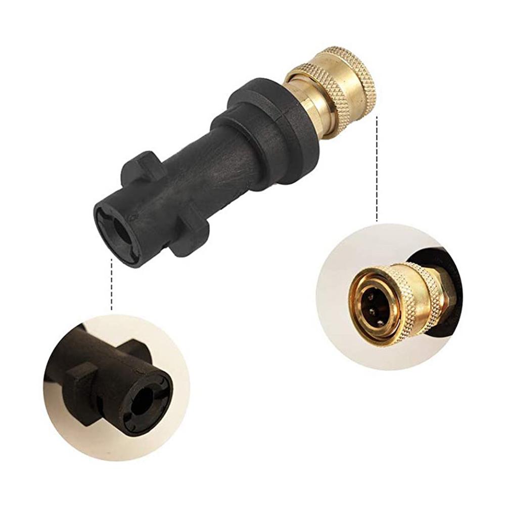 6 Pcs Car Accessories1800psi Electric High Pressure Washer Adapter For Karcher K2k3k4k5k6k7 Nozzle for Spray Gun Water Car Wash