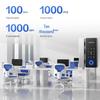 Deli Smart Electronic Password & Fingerprint Glass Door Lock CN plug (adapter included)