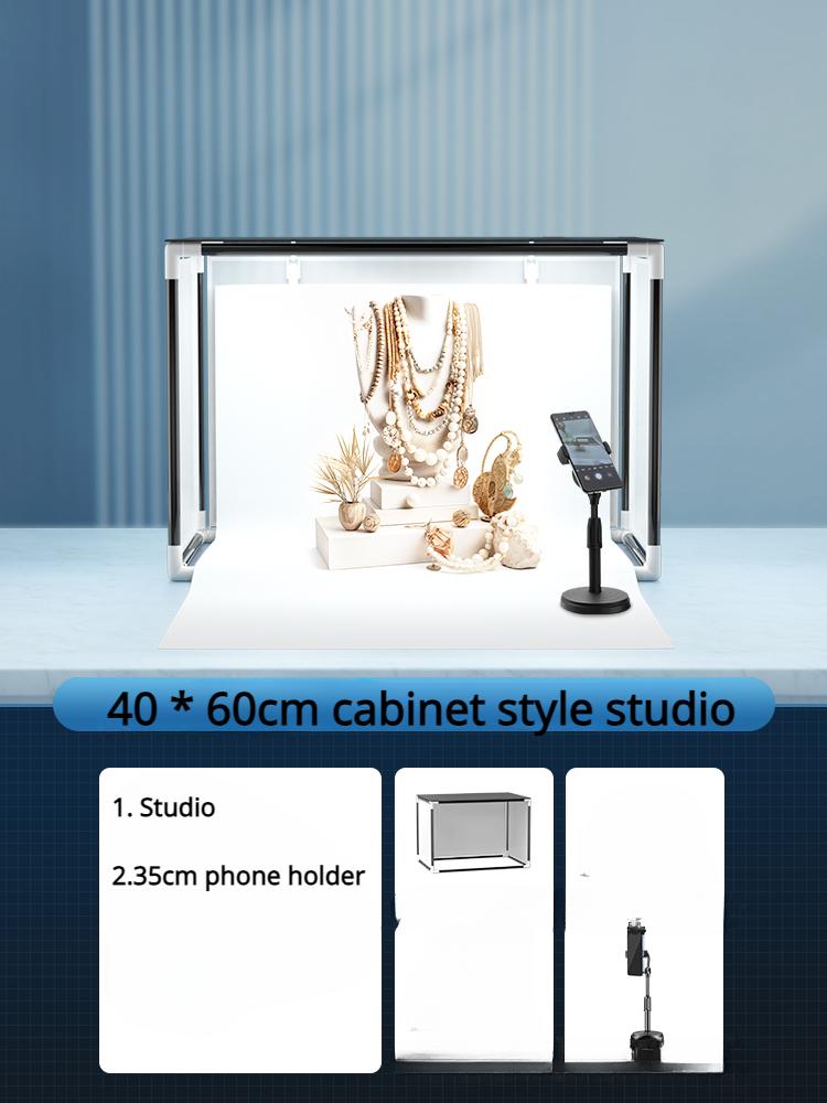 Многоразмерный светодиодный небольшой заполняющий светильник, специальный фоновый короб для студийной фотографии, профессиональное складное портативное простое осветительное оборудование