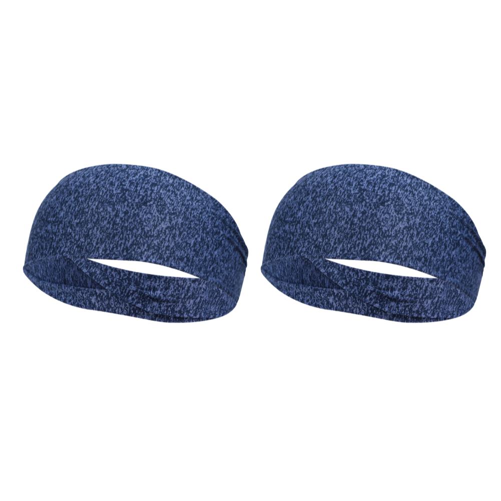 10-1pcs Elastic Headband Quick Dry Sweat Absorption Headdress Anti-slip Running Head Band Breathable for Yoga Running Biking