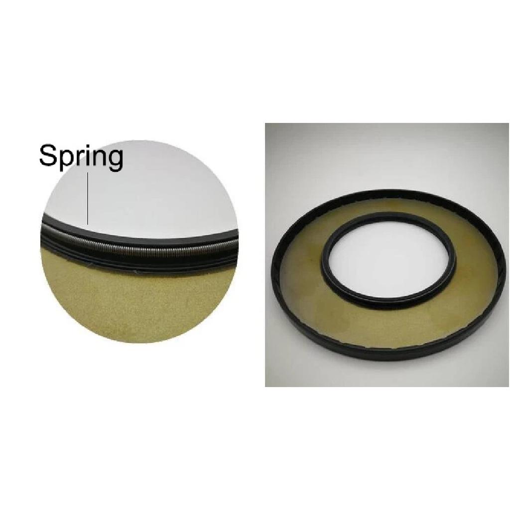 TC TG4 20/21/22/23/24/25/26/27/28/29mm ID Black Nitrile Rubber NBR Grooved Lip Spring Gasket Ring Radial Shaft Skeleton Oil Seal