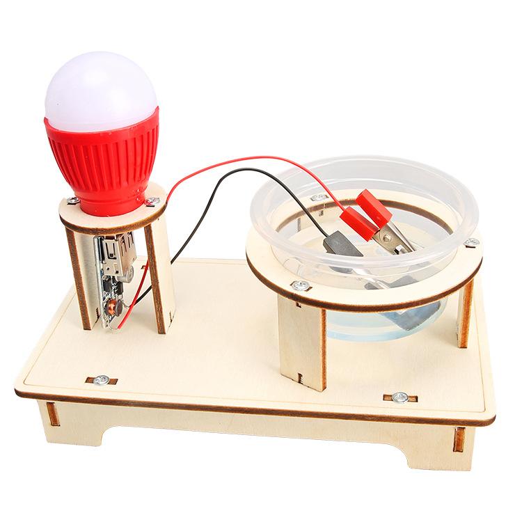 Scientific Experiment Salt Water Generator Student Technology Small Production Children's Creative Invention Manual Diy Device Material Package