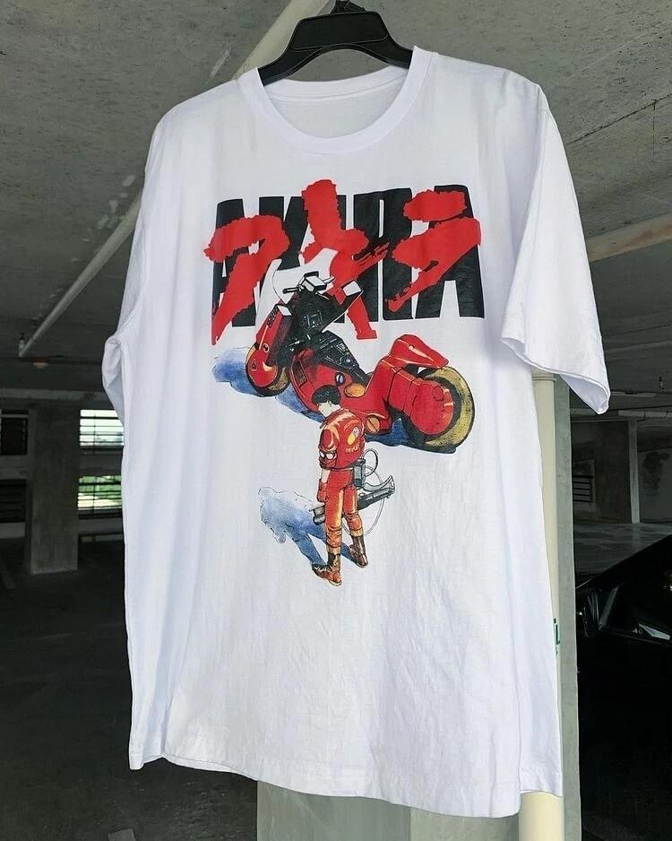 Akira Anime Retro Shirt, Akira Graphic White Classic Style Tshirt S-5XL KH13767 Unisex T-Shirt