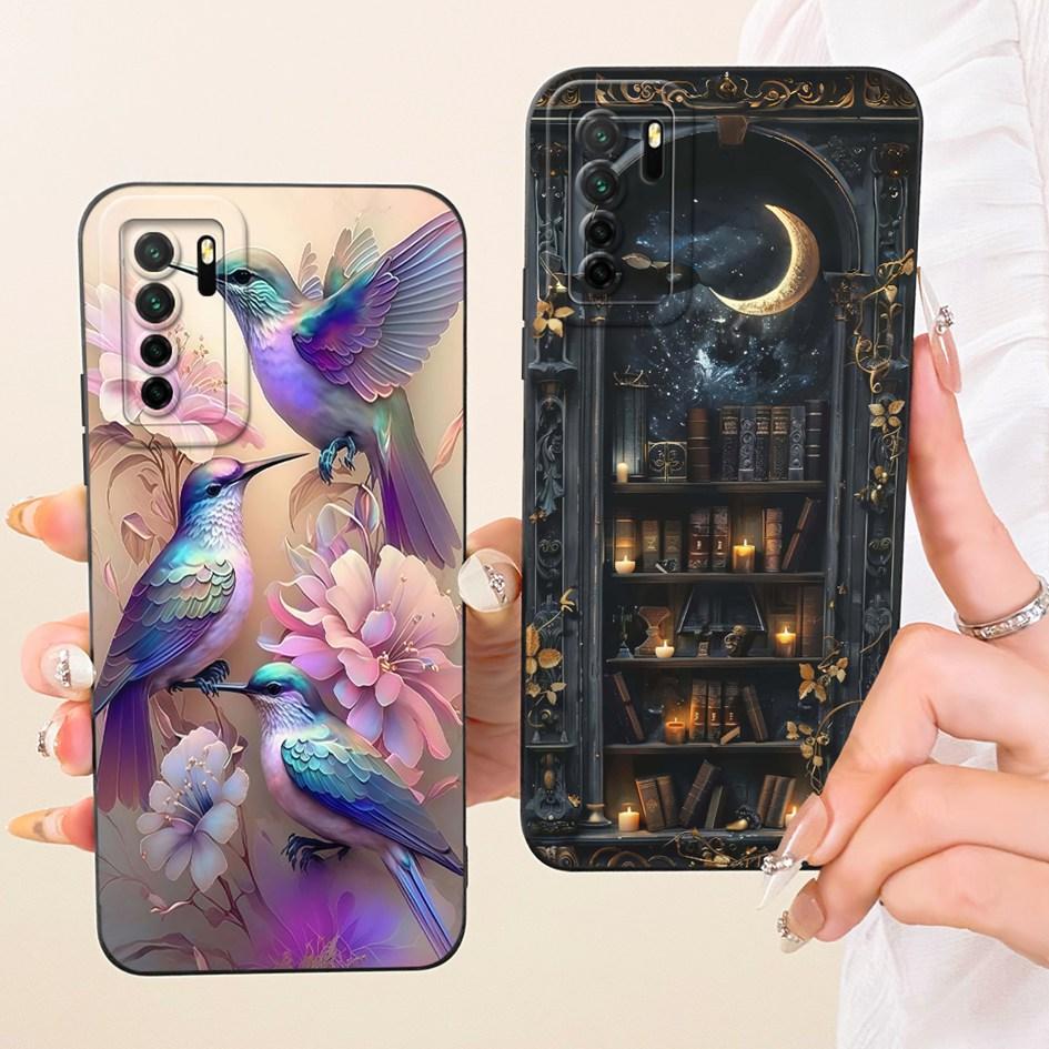 Для Huawei Nova 7 SE Чехол P40 Lite 5G CDY-NX9B CDY-AN20 Милый Кролик Мультяшный Мягкий Силиконовый Защитный Чехол Для Honor 30S Funda