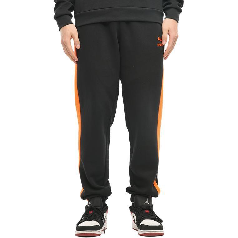 Puma Трикотажные штаны мужские черные бочонки 530373-51