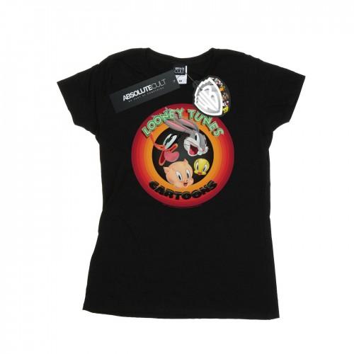 Looney Tunes Womens/Ladies Cartoons Circle Cotton T-Shirt