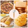 Pasta Cutter Wheel - Fluted Pastry Cutter Double Wheel Ravioli Cutter