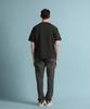 PANICALE Charcoal Heavy Cotton Logo Short Sleeve T-Shirt (Type A)