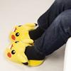 MORIPiLO Pokemon Indoor Slippers Fluffy Size Plush Cute Pokemon Morishita Makura (Pikachu Knyac) 23.0-25.0cm, Unisex, Toy, Gift, Yellow, Character,